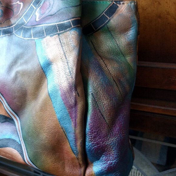 Gorgeous ANUSCHKA Leather Shoulder Bag - Picture 7 of 15